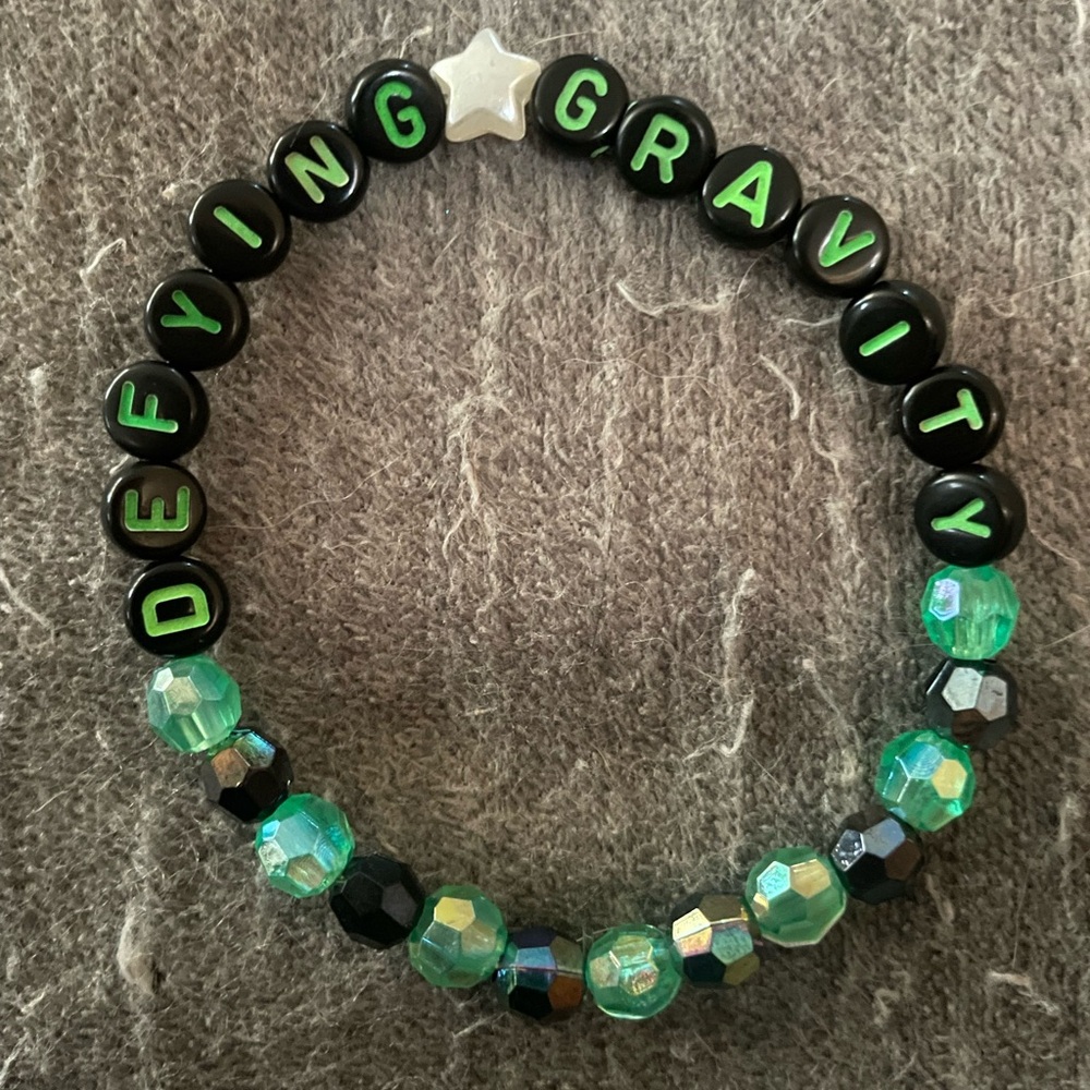Defying Gravity Beaded Bracelet